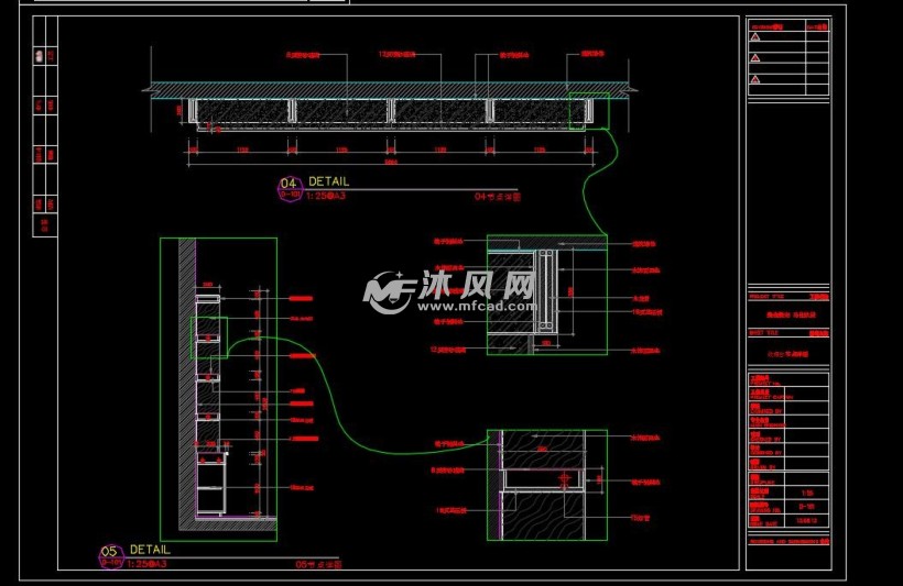 收银台详图图纸参数图纸id: 1025154图纸格式:dwg图纸版本:autocad