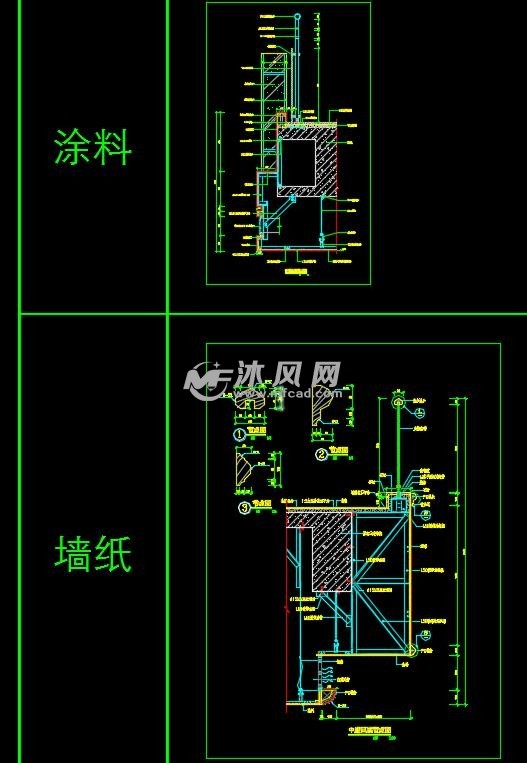 中庭回廊节点施工图