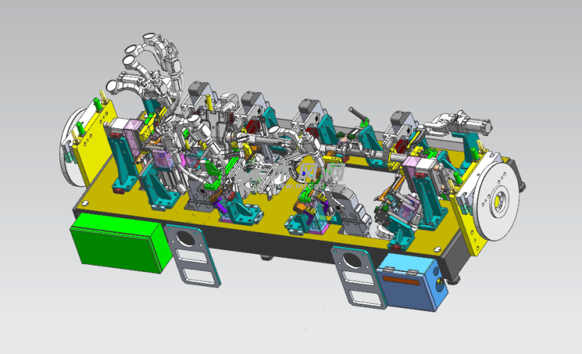 汽车操控杆单元焊接夹具设计