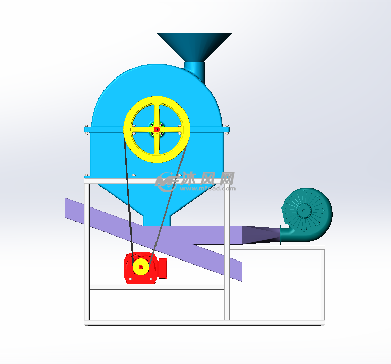 葵花籽脱壳机设计