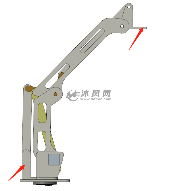 臂销轴连接图纸参数图纸id: 1026742图纸格式:stp图纸版本:solidworks