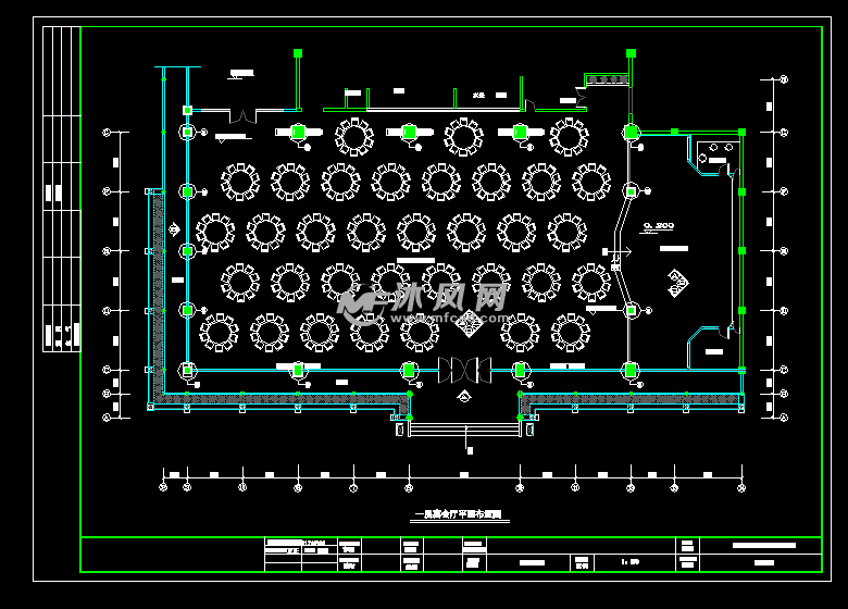 新兴热门旅游城市迎宾苑酒店宴会厅装修图