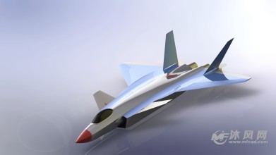 歼20飞机侧视图