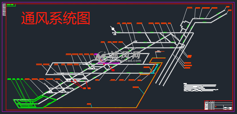 通风系统图