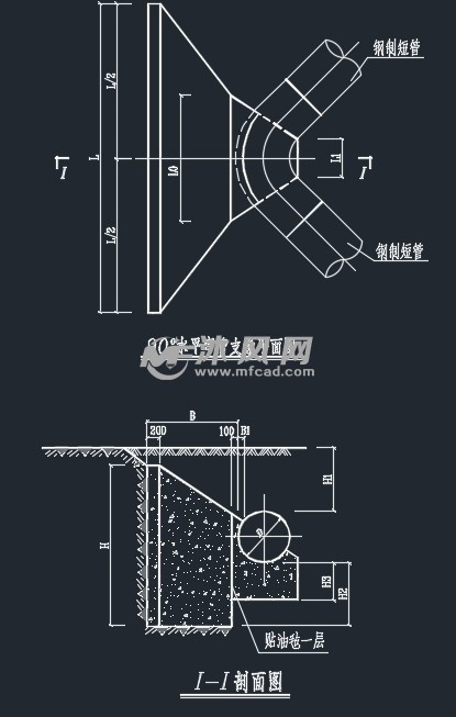 管道支墩設計圖