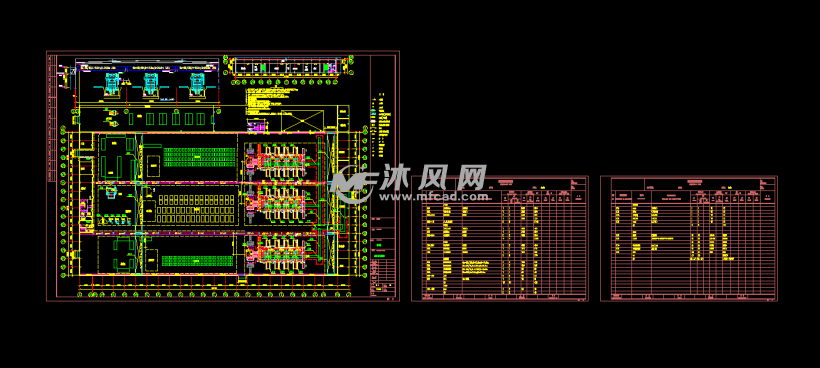 大型板材零件冲压车间工艺规划图
