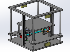 齿轮齿条提升机构(带刹车机构)