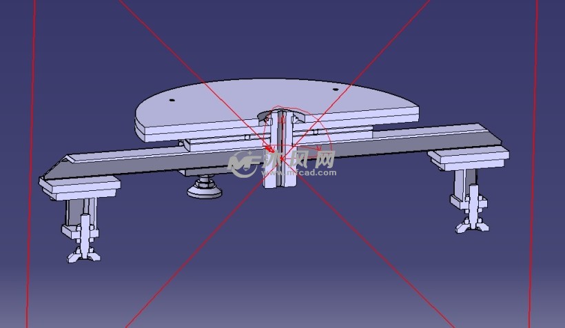 汽车焊接夹具转台