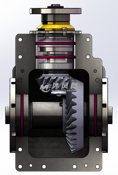 变速箱内部齿轮