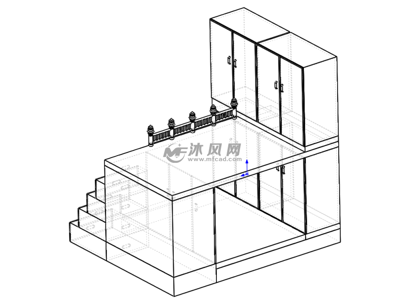 网格轴测图