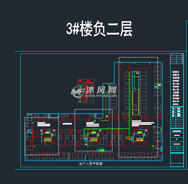 锦花台3号楼(监控弱电发竣工图)07