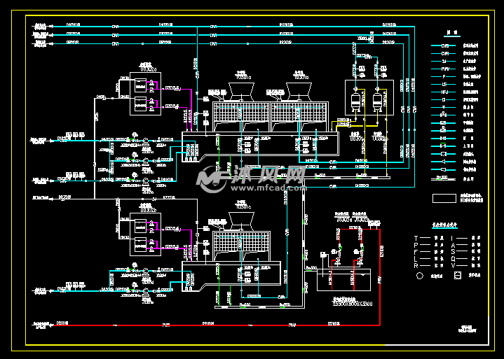 电厂循环水系统图流程图片