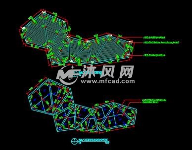 风雨连廊平面图