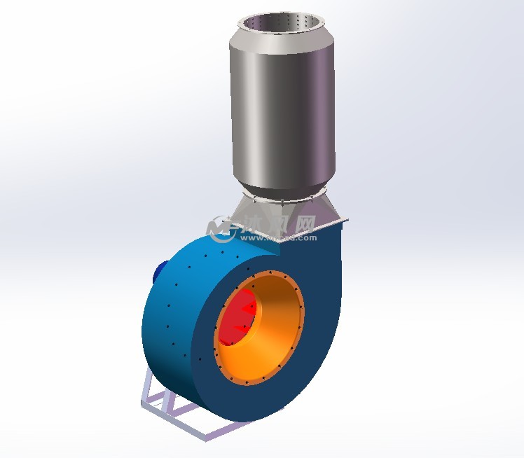 风机消音器设计图 - 车身内外饰及附件图纸 - 沐风网