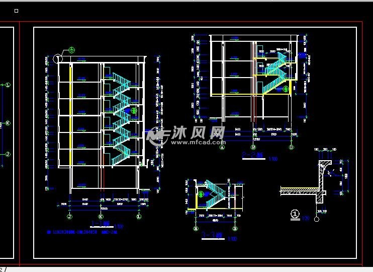 楼梯间剖面