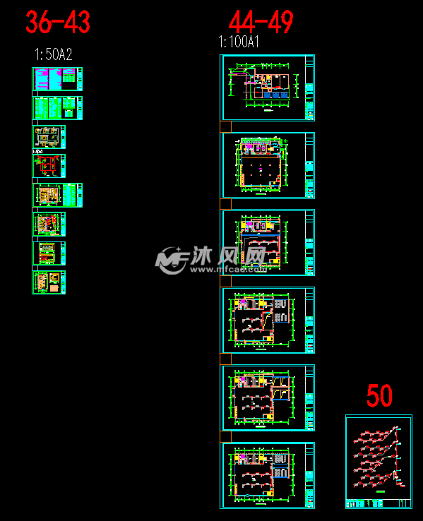 实验室气体管道施工图