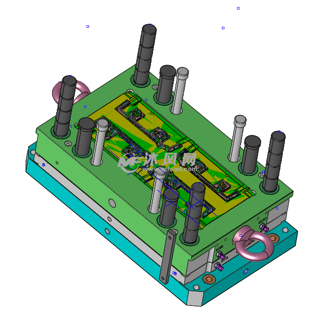固定板产品模具