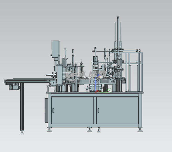 一款眼镜盒装配机 - 机械设备图纸 - 沐风网