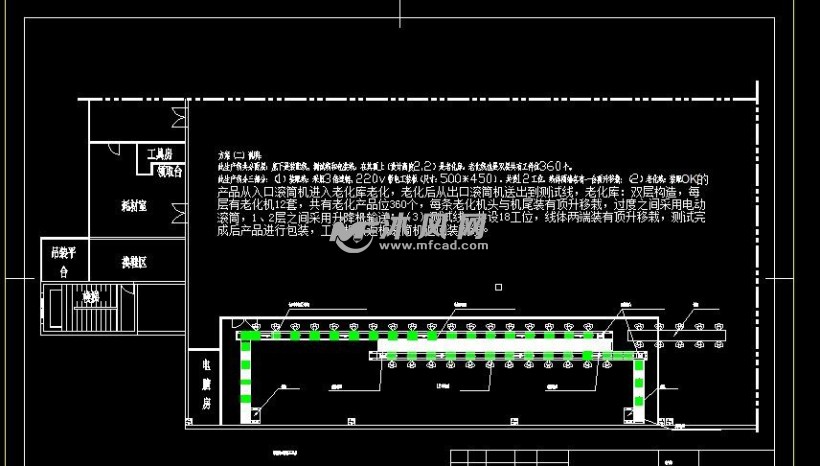 工位流水线布置图