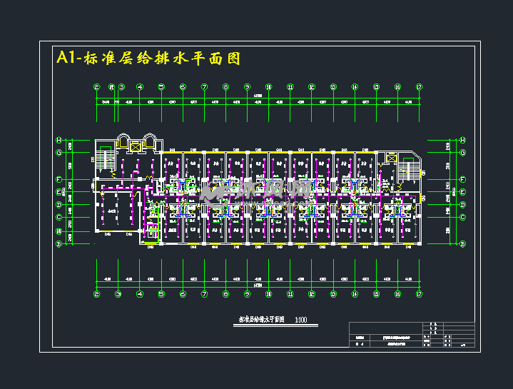 某22层酒店给水排水工程设计- 设计方案图纸 - 沐风网