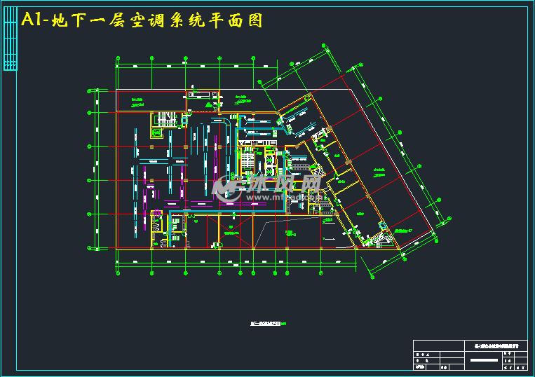 建筑空调板平面图图片