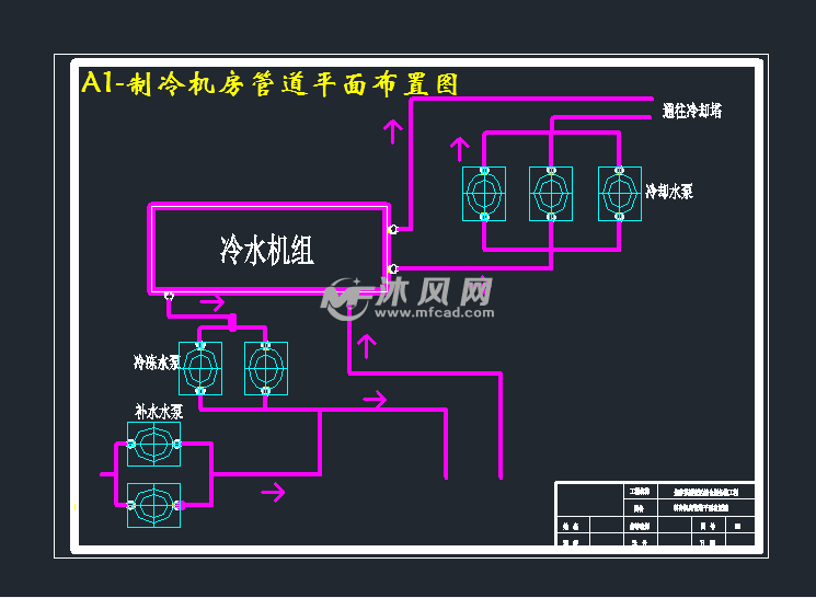 某三层别墅综合服务楼空调系统设计- 设计方案图纸 - 沐风网