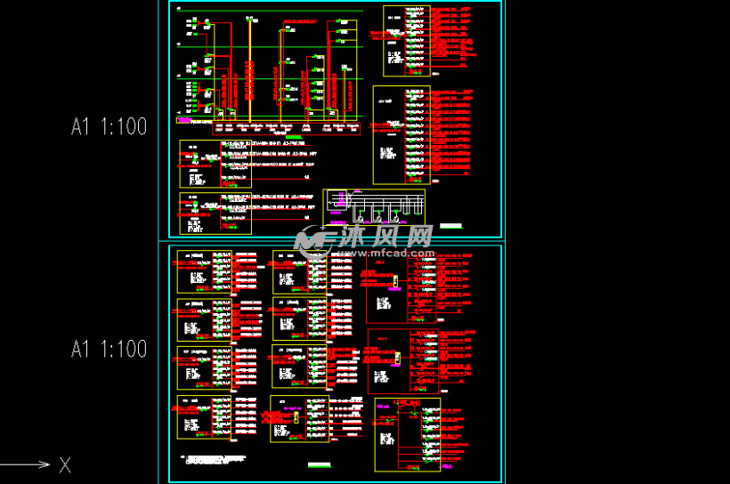3层酒店建筑电气施工图纸