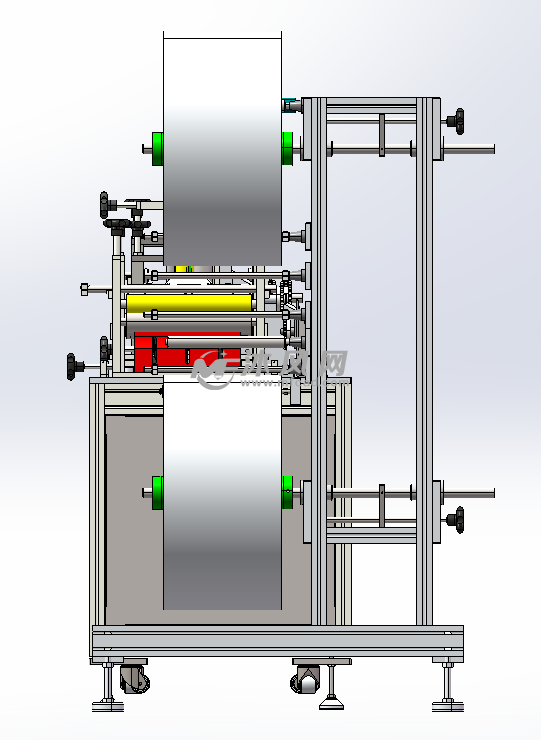 kn95口罩机sw - 输送和提升设备图纸 - 沐风网