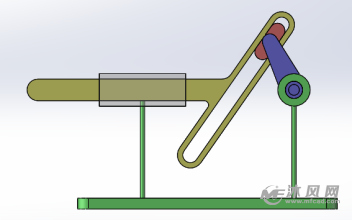 曲柄滑块三维模型