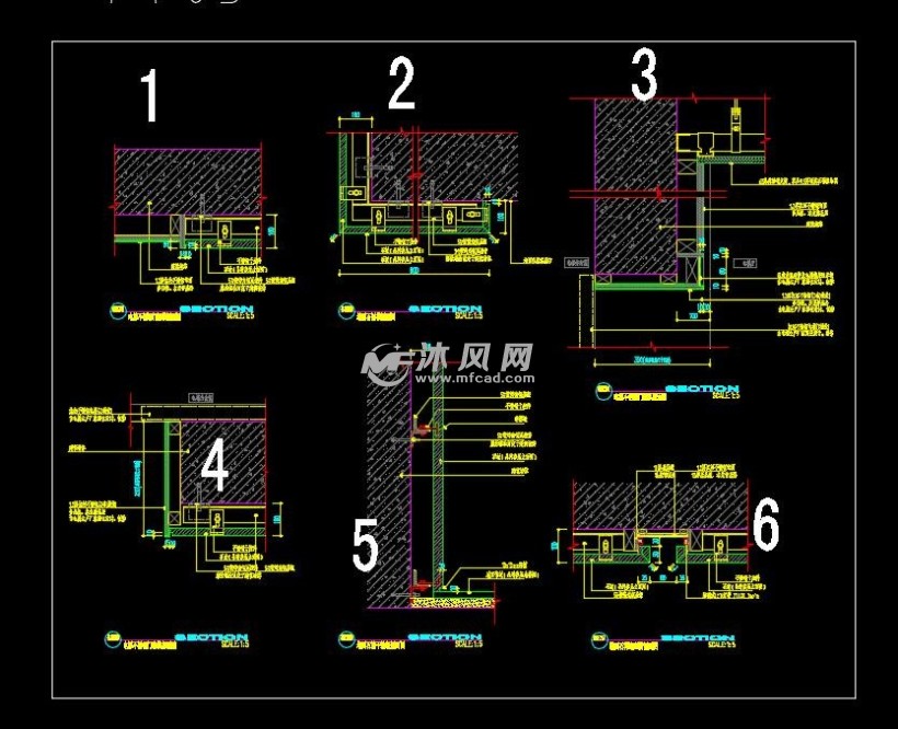 装饰装修通用大样节点图