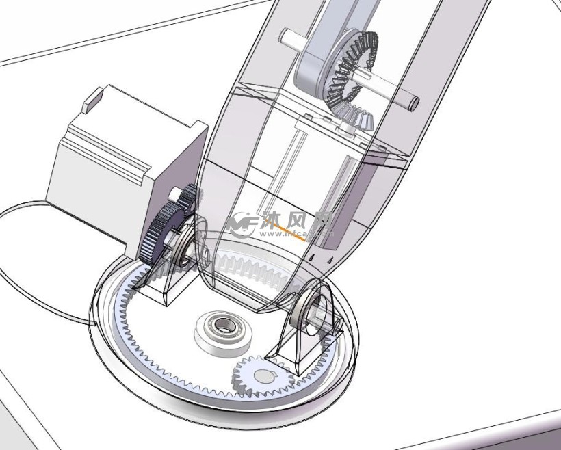 六轴机械臂底座设计