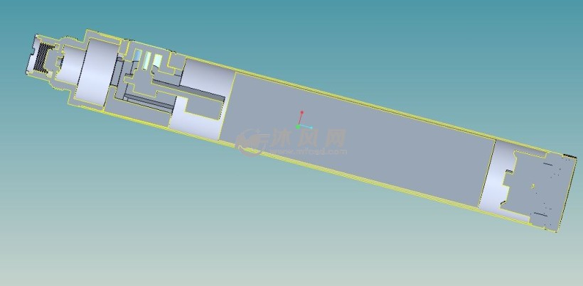 電子煙內部某款電子煙產品結構設計3d模型,圖紙是stp格式,結構全,可