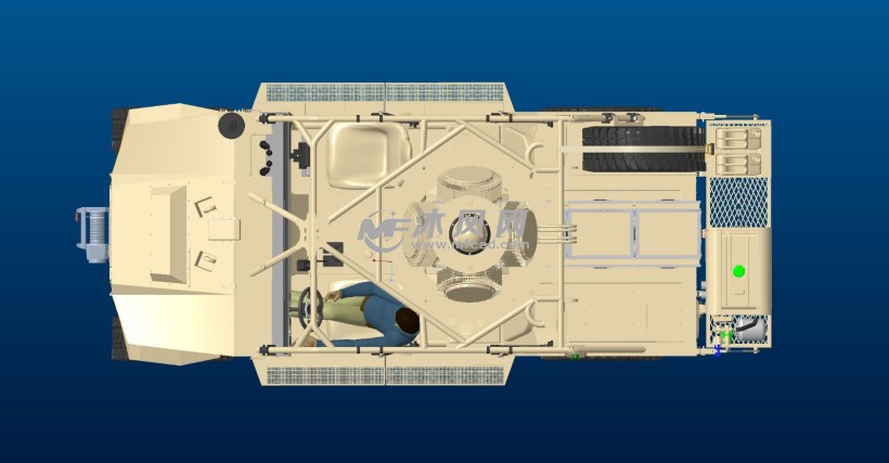边界雷达光电侦查车