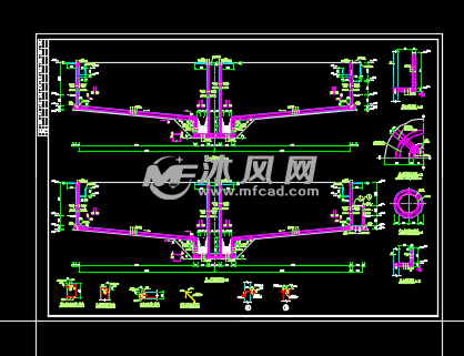 辐流式二沉池(20000)-结构