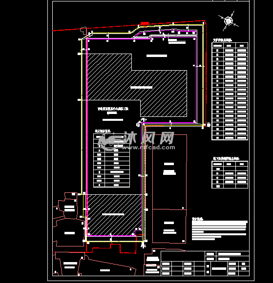 青岛某贸易中心基坑支护工程变更设计 - 结构图纸 - 沐风网