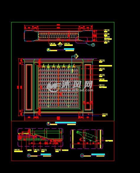 装饰装修各类不锈钢材质深化节点图