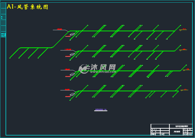 a1-風管系統圖