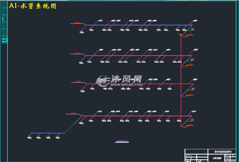 a1-水管系统图