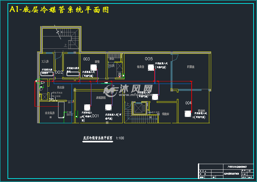 中央空调平面图怎么画图片