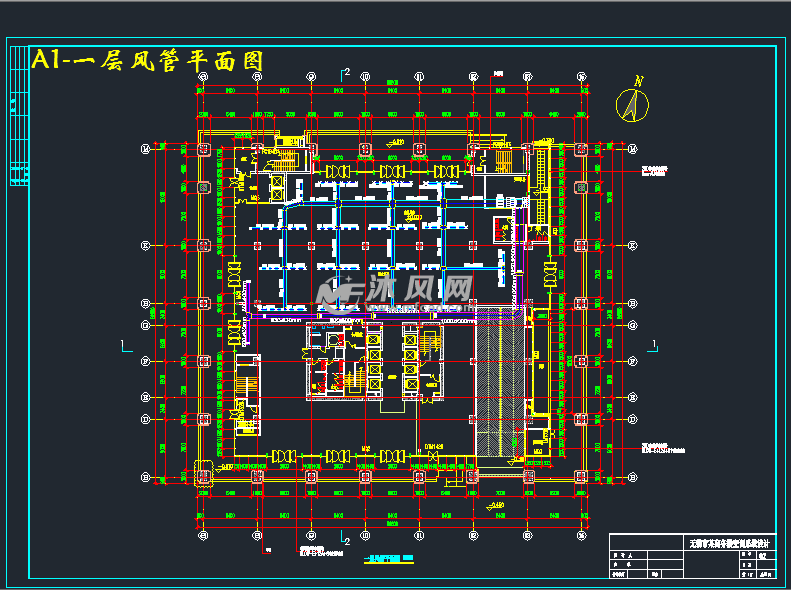 中央空调施工图纸解读图片