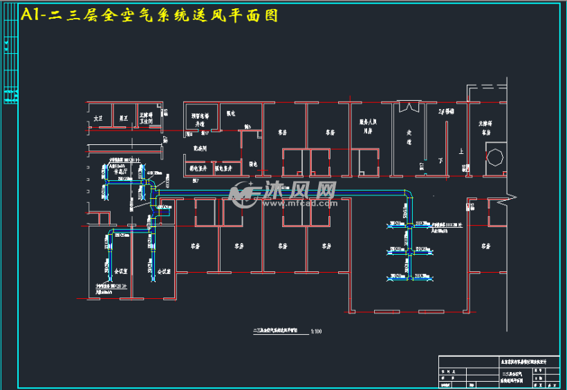 喷漆房送风排风设计图图片