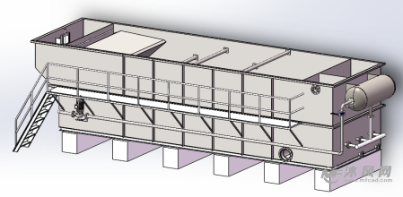 气浮机-80吨-气浮设备图纸-沐风网