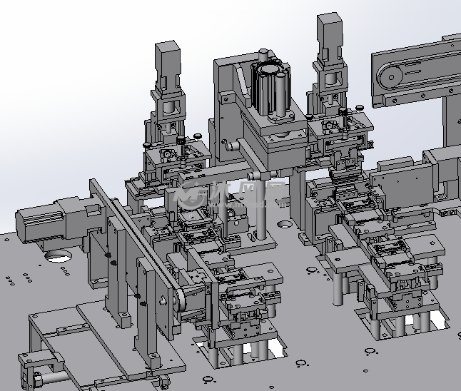fpc排线自动上料折弯设备 - 机械加工图纸 - 沐风网