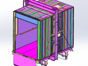 电梯轿厢轿架设计