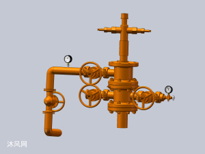 采油树偏心井口