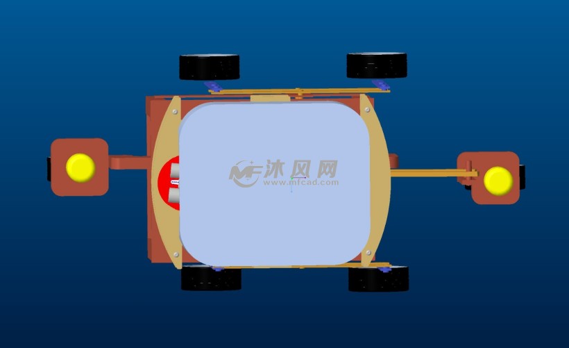 六轮自平衡测距车装置