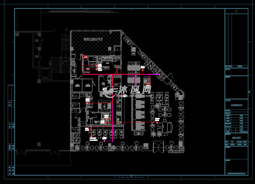 上海某必胜客餐厅电气施工图