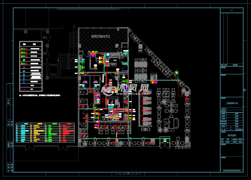 上海某必胜客餐厅电气施工图