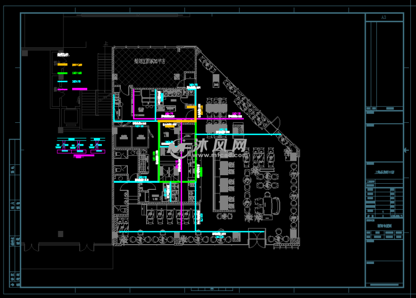 上海某必胜客餐厅电气施工图