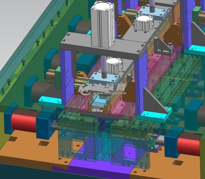 自制加长版冲压模